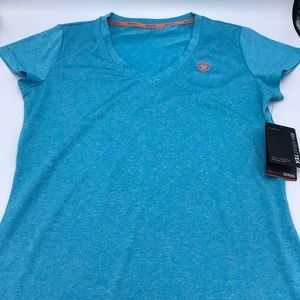 Ariat Tek Womans Blue Shirt Size Small NWT